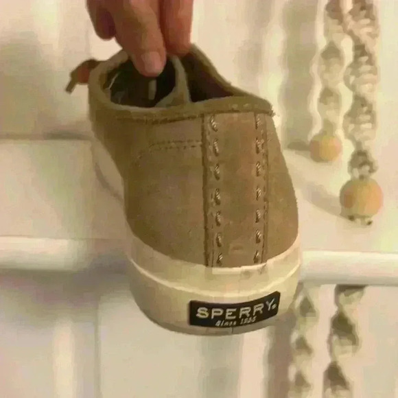 Tan and Brown Sperry Slip-On Shoes - Picture 7 of 13